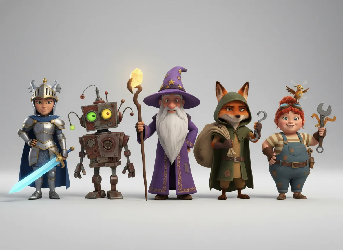 Visually Consistent Characters