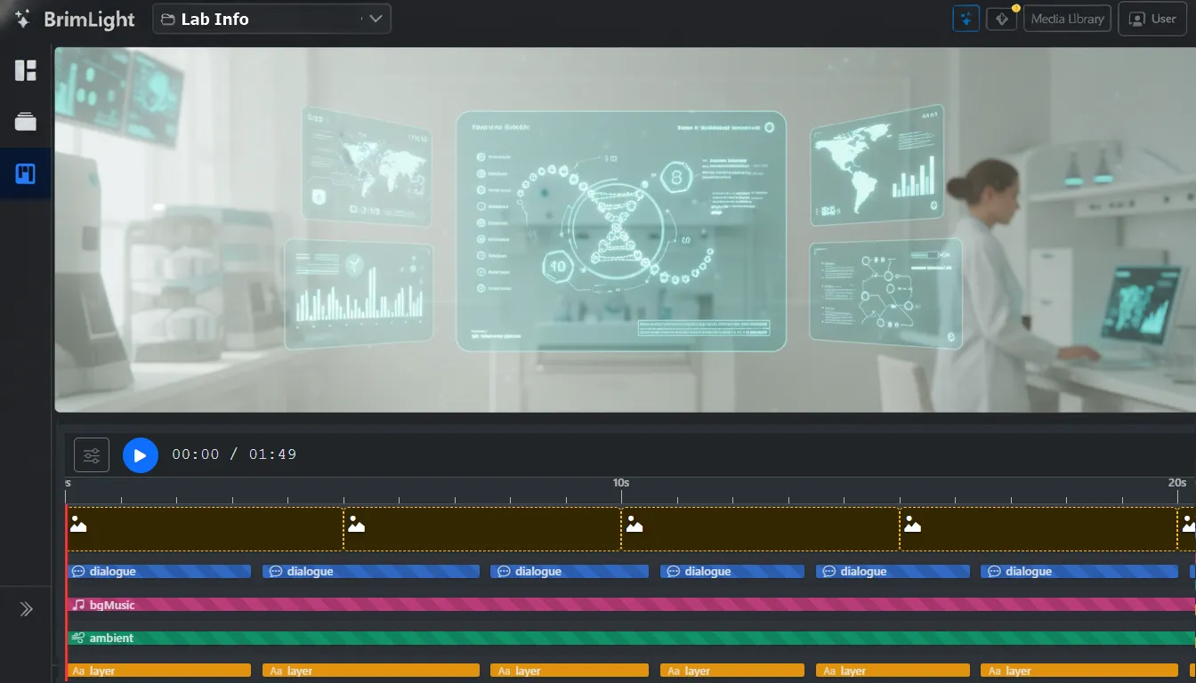 Informational Video UI